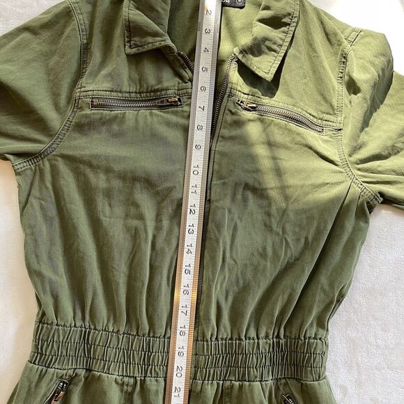 Blank NYC Mary Jane Utility Jumpsuit Coveralls Med Olive Green Revolve Shopbop - Picture 16 of 16